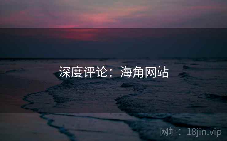 深度评论：海角网站