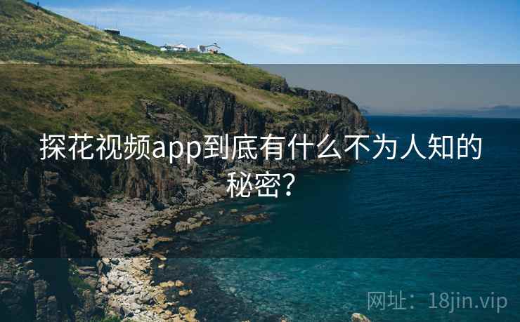 探花视频app到底有什么不为人知的秘密？